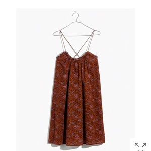 Madewell Tulum Dress in Warm Paisley